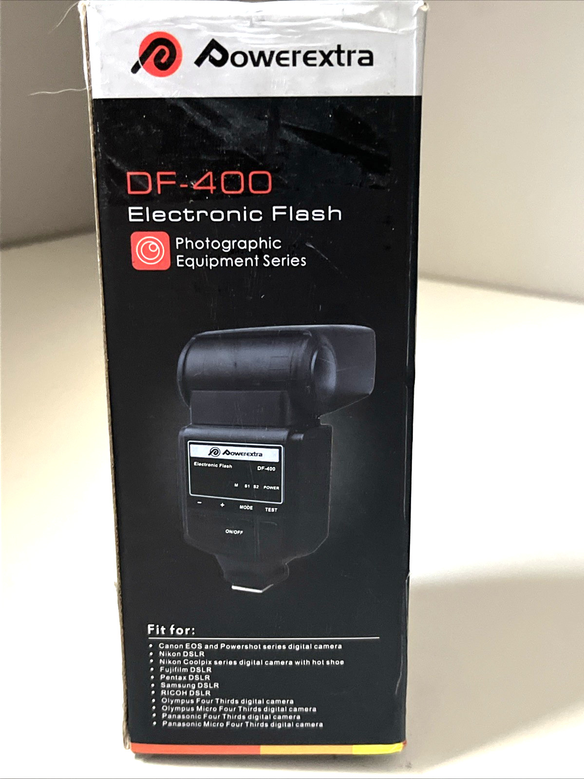 Power Extra Electronic Flash DF-400 Speed Light Universal Camera