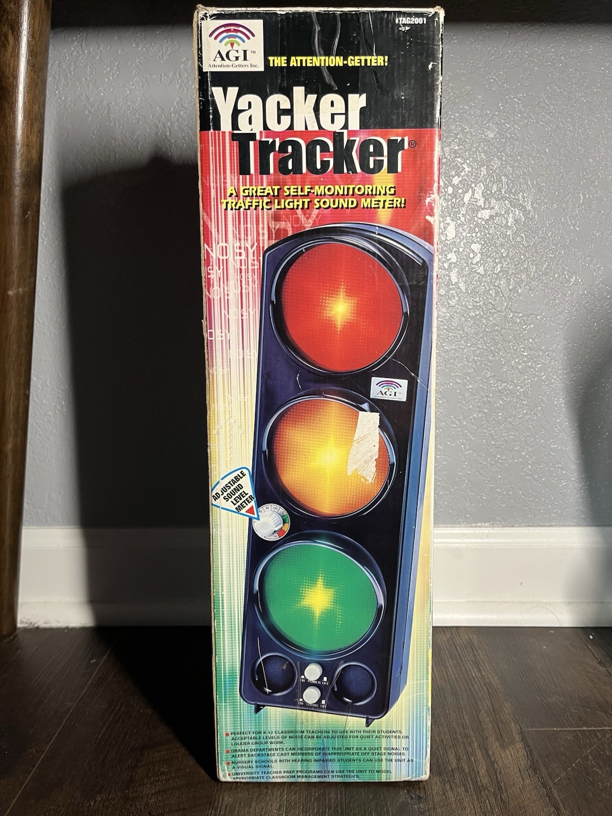 ORIGINAL TAG2001 YACKER TRACKER SIGNAL LIGHT SOUND METER