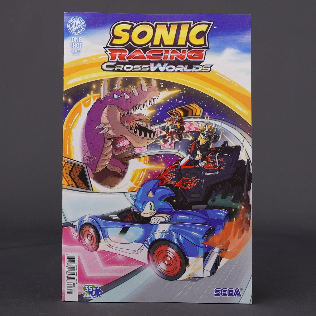 Sonic Racing CROSSWORLDS #1 Cvr A IDW Comics 2026 Hedgehog (CA) Jampole