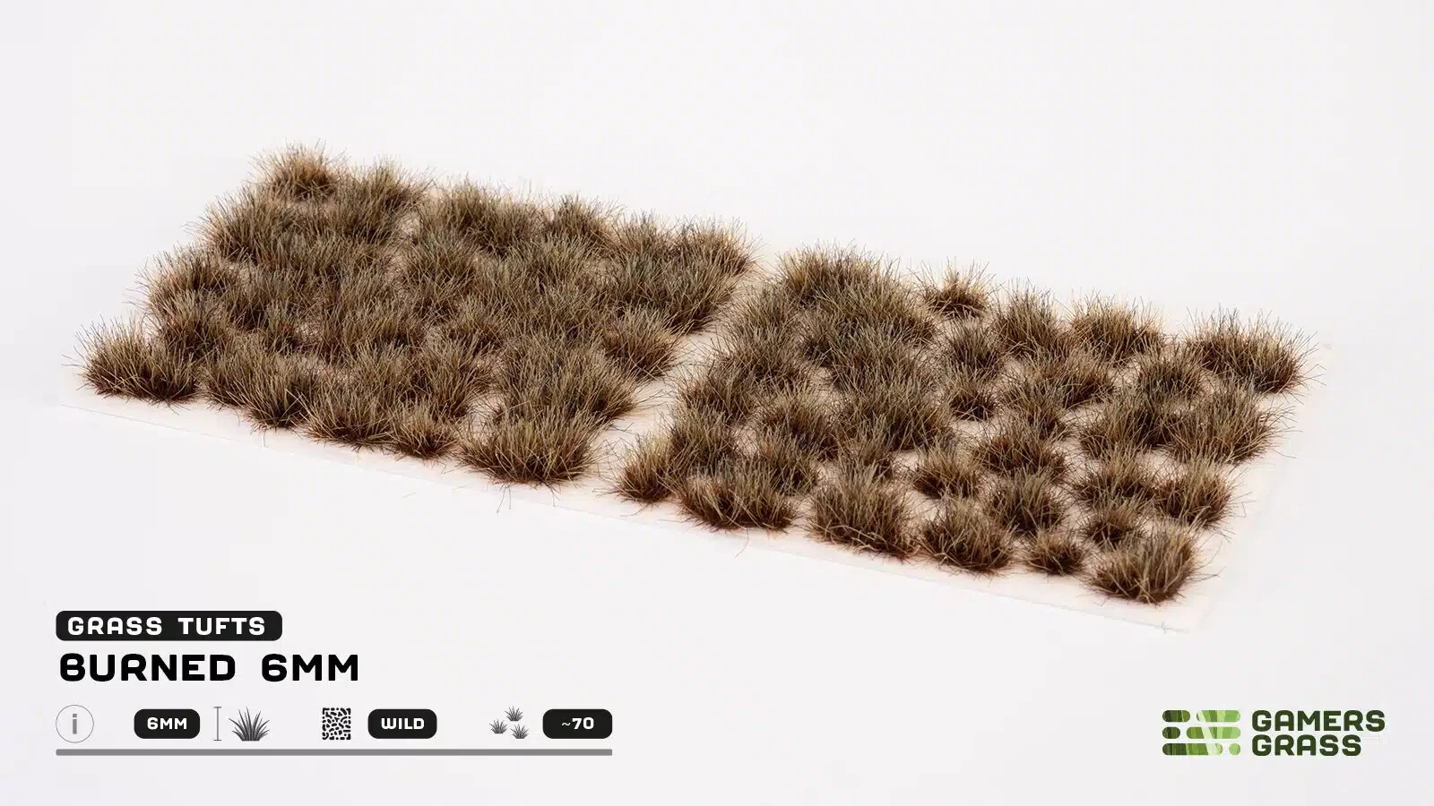Gamers Grass - Burned (6mm)