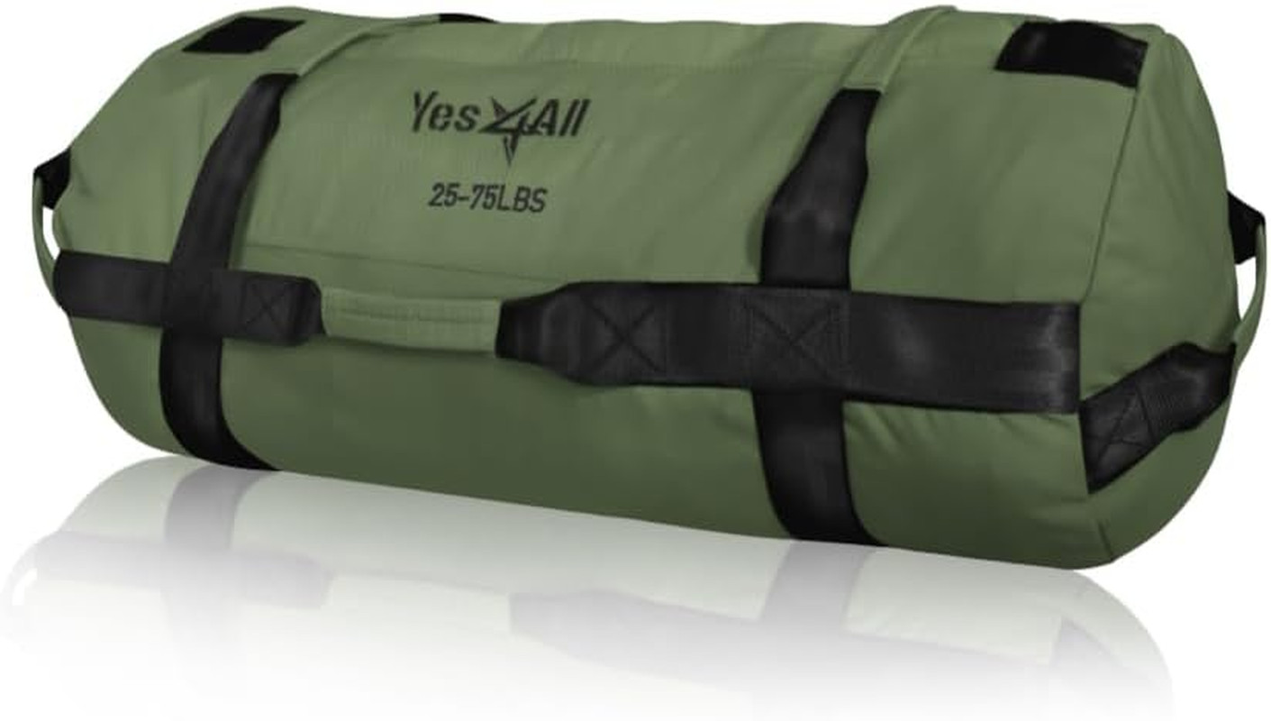 Workout Sand Bags for Weight - Heavy Duty Sandbag for Fitness, Conditioning up t