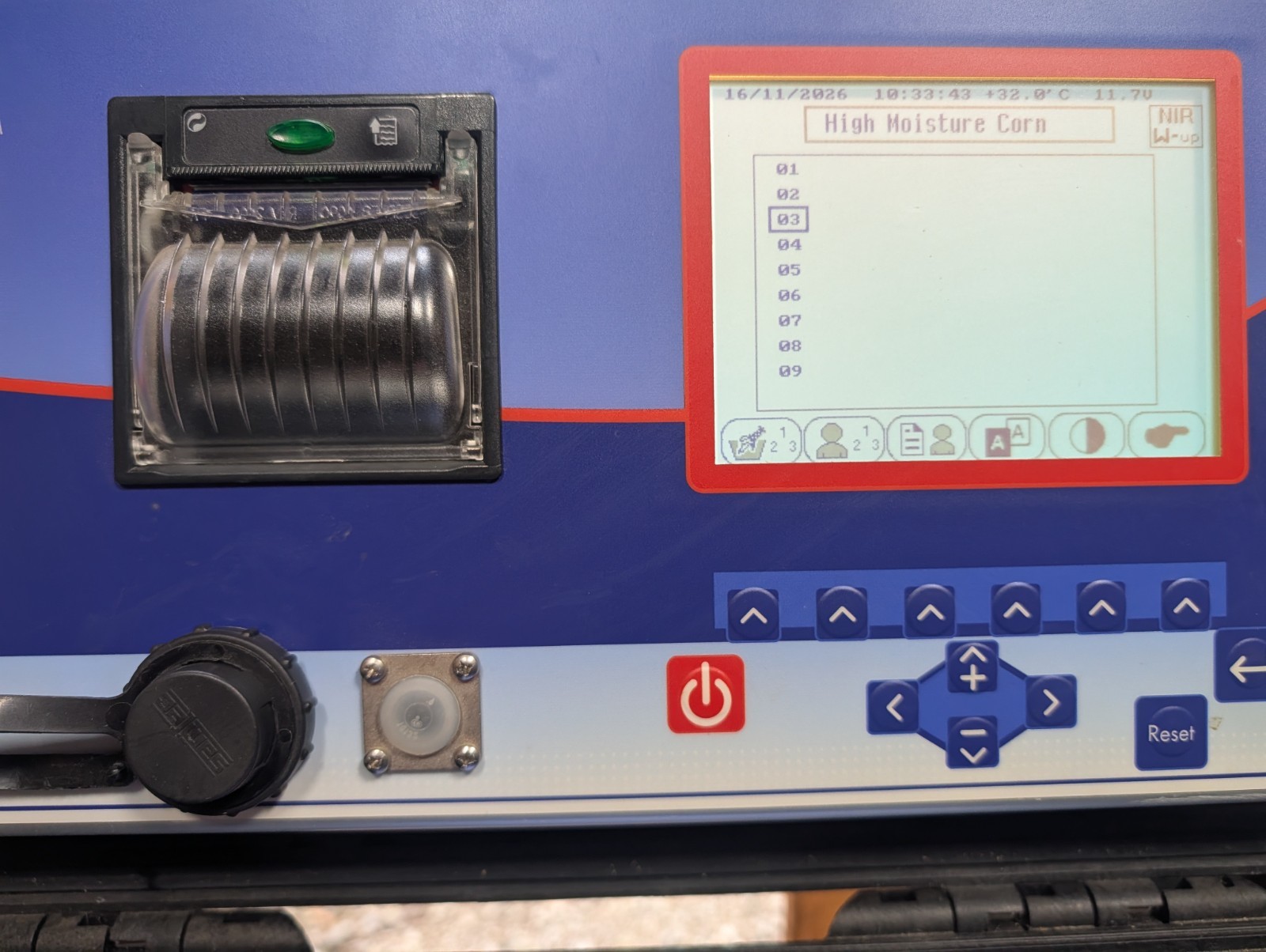 Dinamica Generale AgriNIR Analyzer Portable NIR Grain Feed Forage Tester
