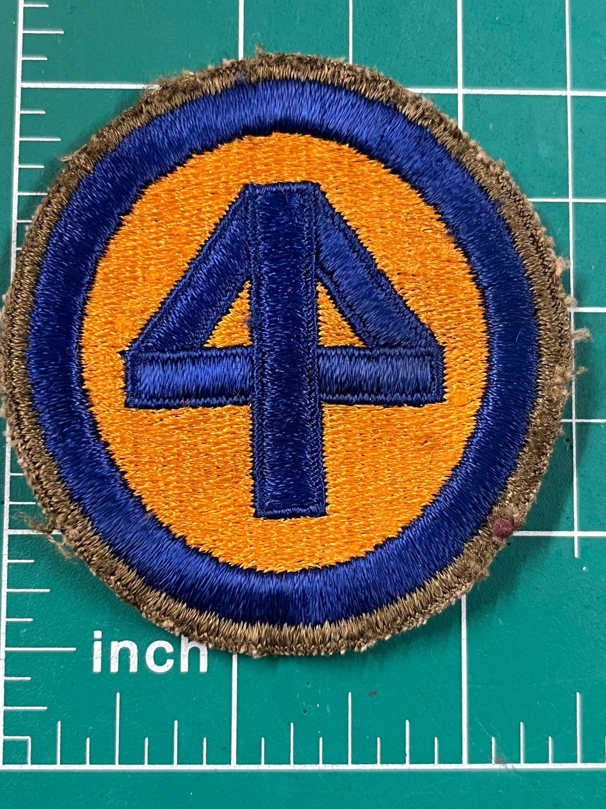 WWII 44th Infantry Division Greenback Patch