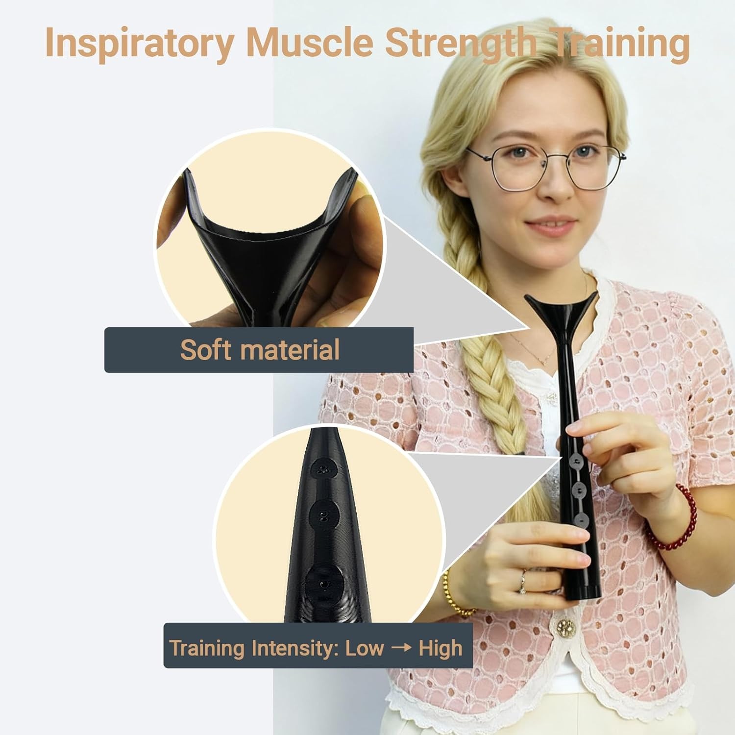 Compact 3D Printed Vocal Straw Tool for Singers & Public Speakers - Lightweight