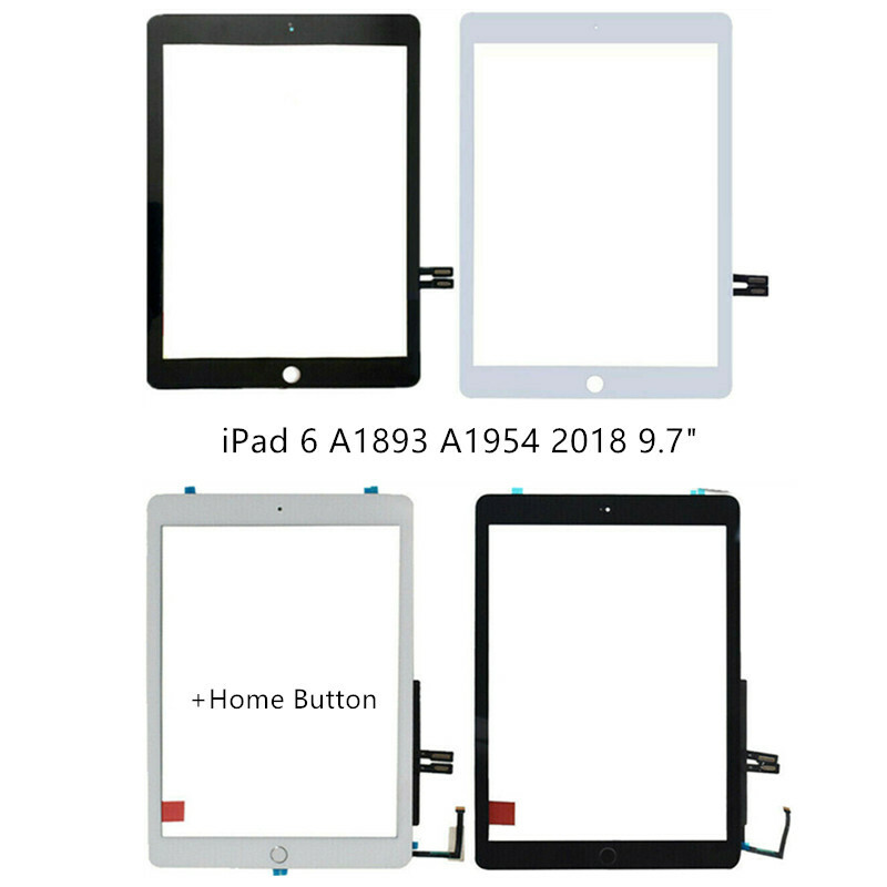Touch Screen Digitizer Replace ± Home Button For iPad 6 6th Gen 2018 A1893 A1954