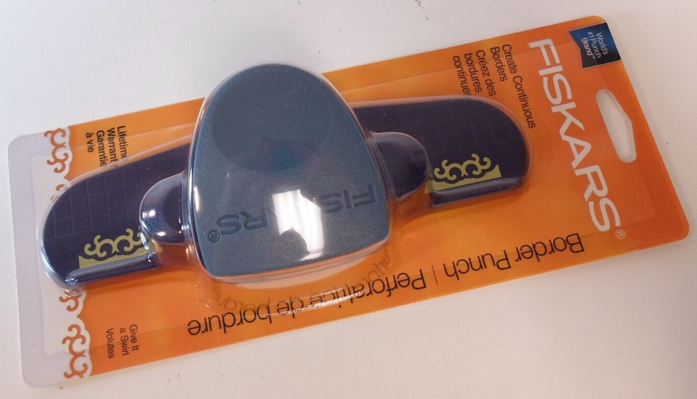 New Fiskars Border Paper Punches Give It A Swirl Paper Pattern Cutter