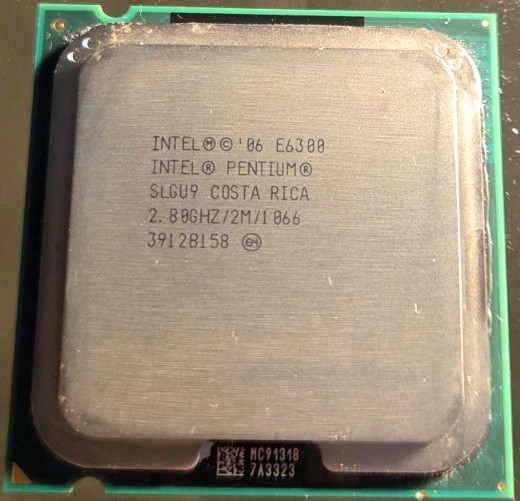 Intel Pentium E6300 2.8GHz Dual-Core Processor SLGU9