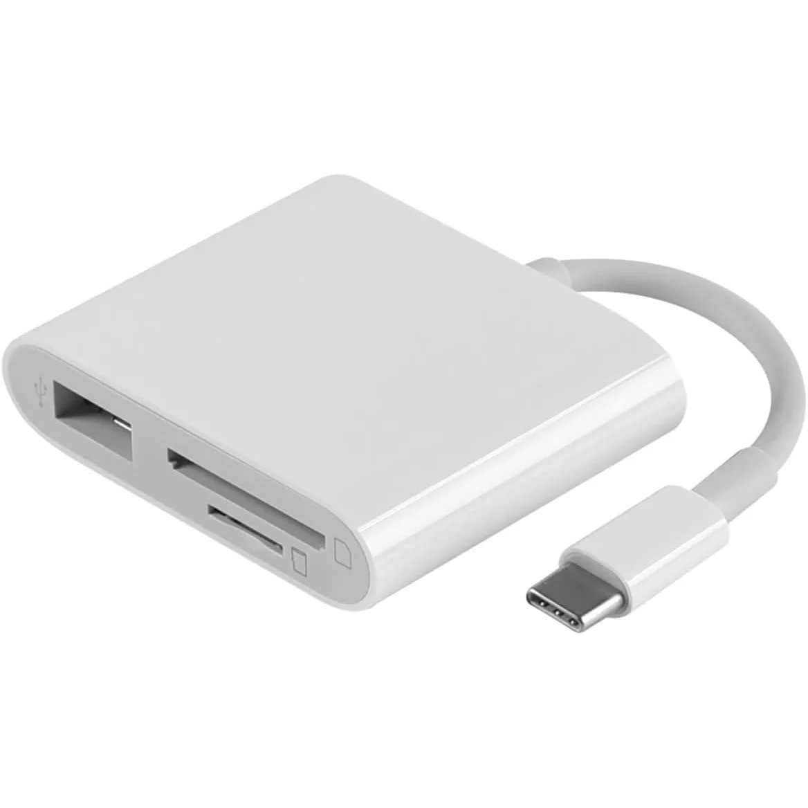 Type C SD TF Card Reader USB C OTG Adapter Memory Card Reader