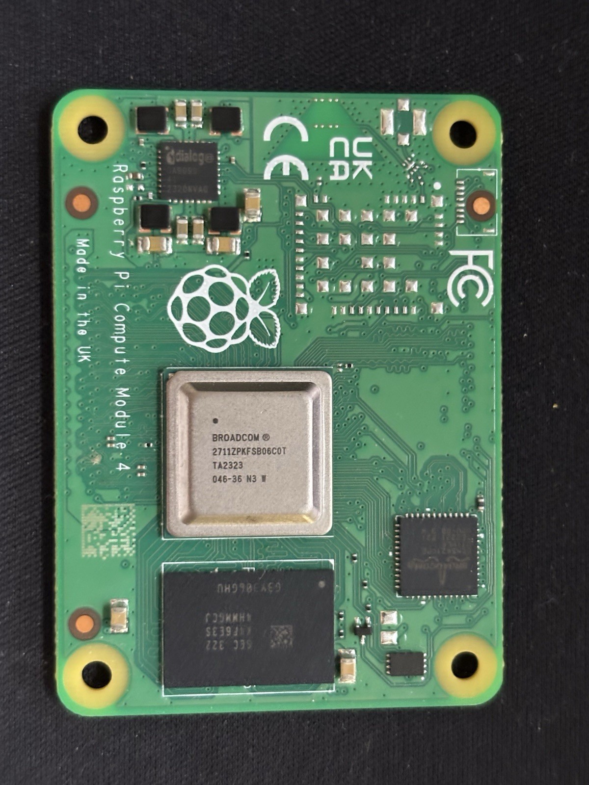Raspberry Pi® SC0679  CM4002000  Compute Module 4 Lite 2GB LPDDR4