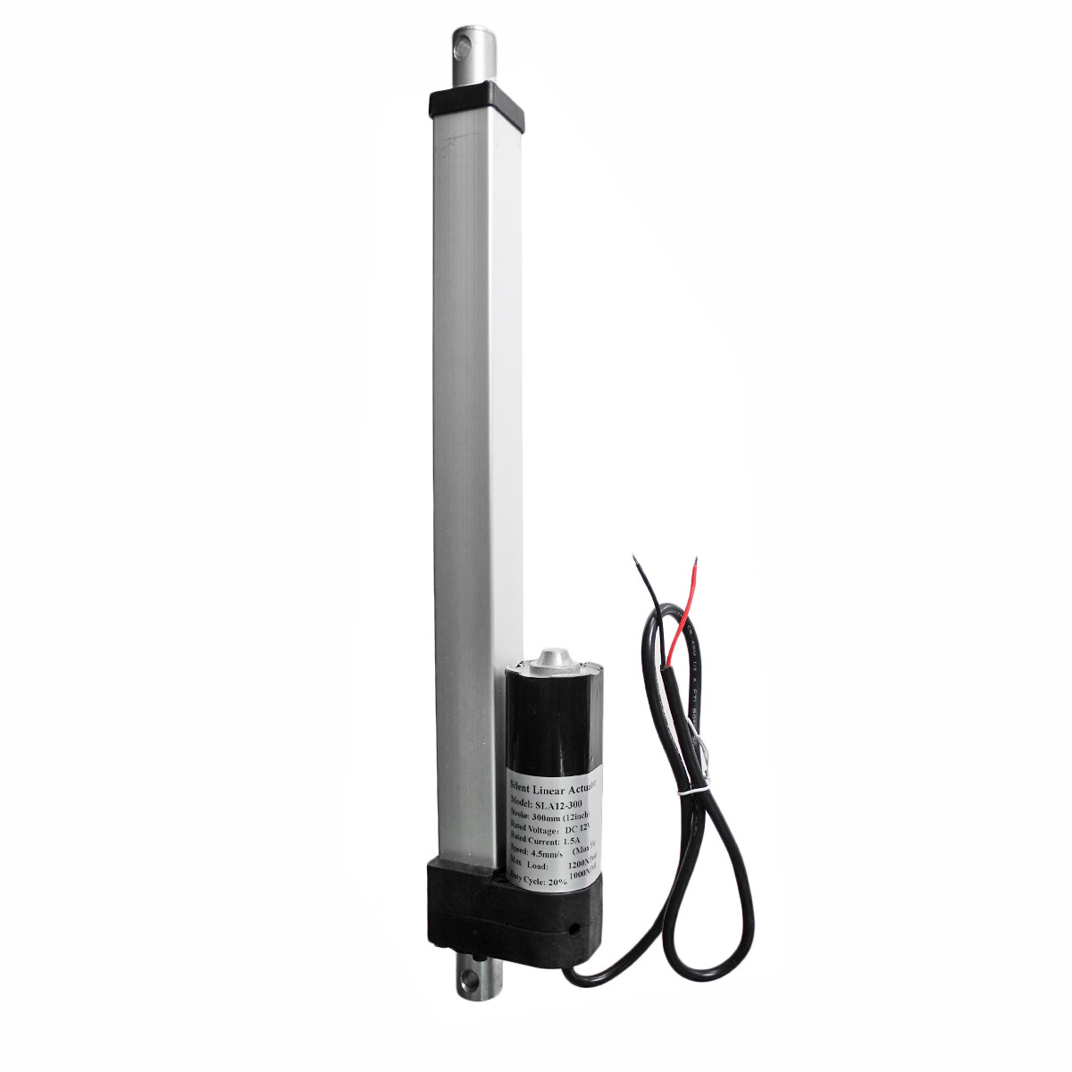 DC 12V 45dB Heavy Duty 1200N Lift Linear Actuator Motor Stroke 300mm 12" inch DO