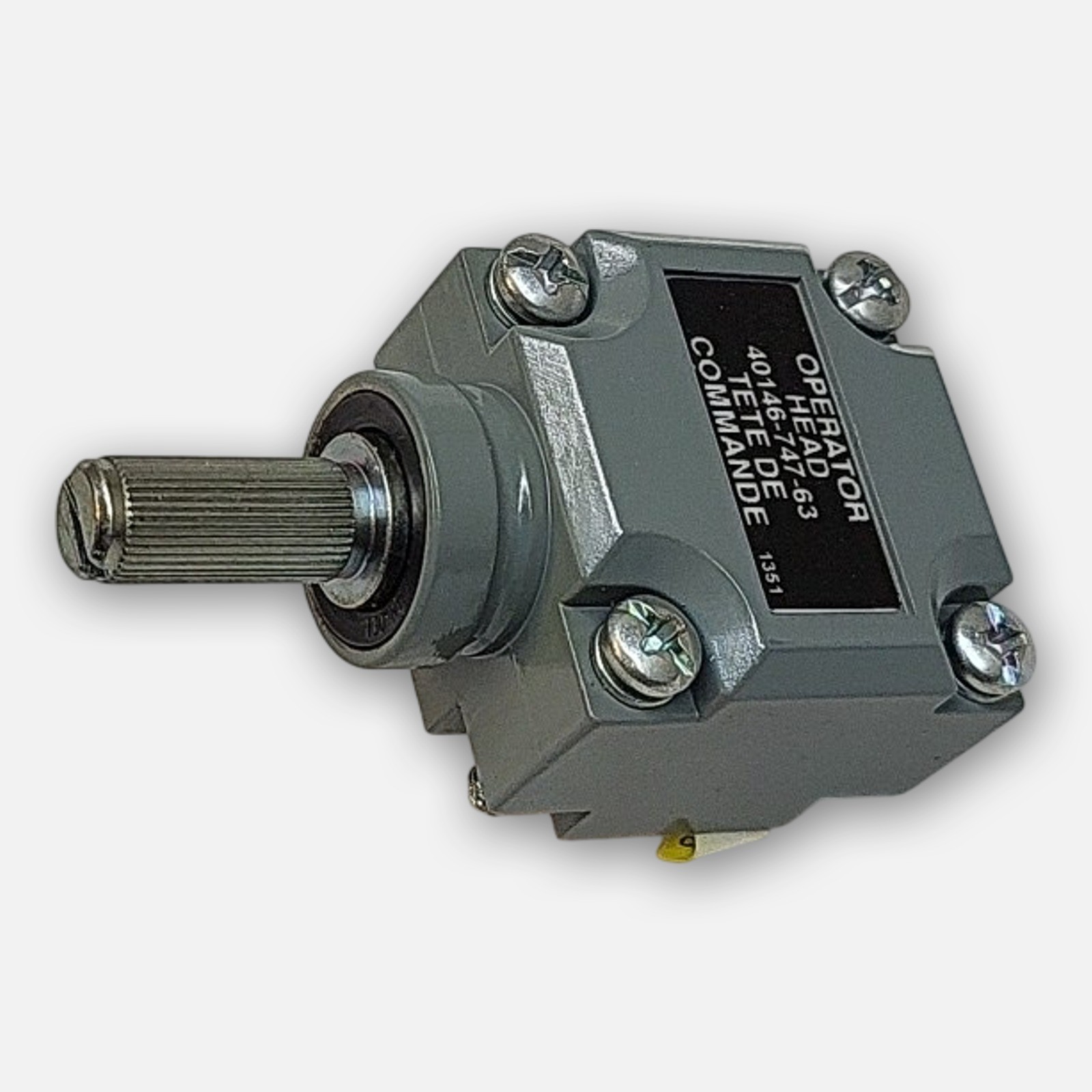 NEW ALLEN BRADLEY 40146-747-63 OPERATOR HEAD