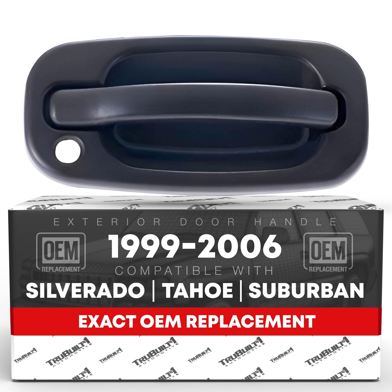 Exterior Door Handle, Passenger Side for Chevy Silverado, Avalanche; GMC Sier...
