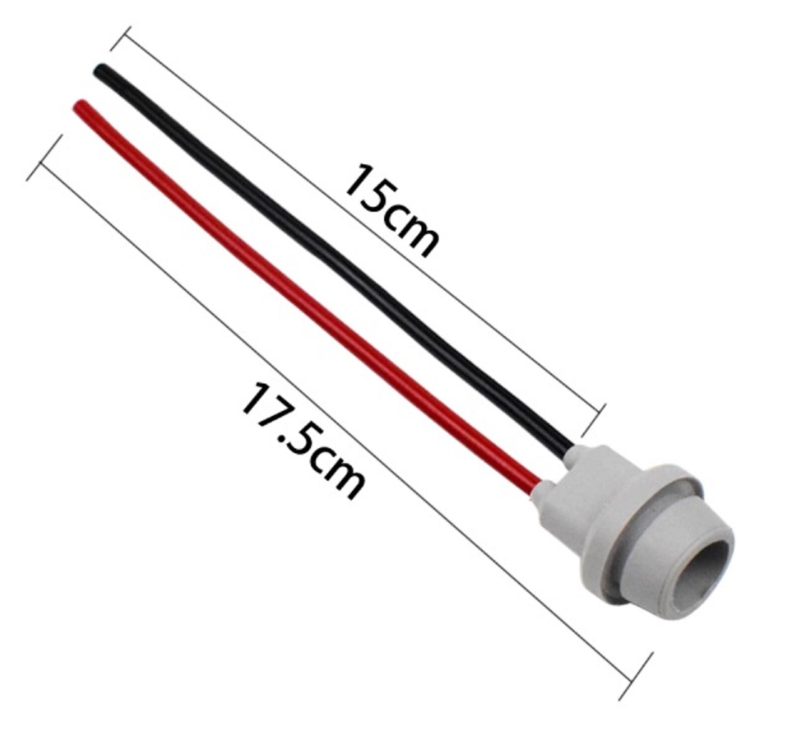 Universal Pigtail Wire Female Socket 168 Harness Interior Step Door Light Bulb A