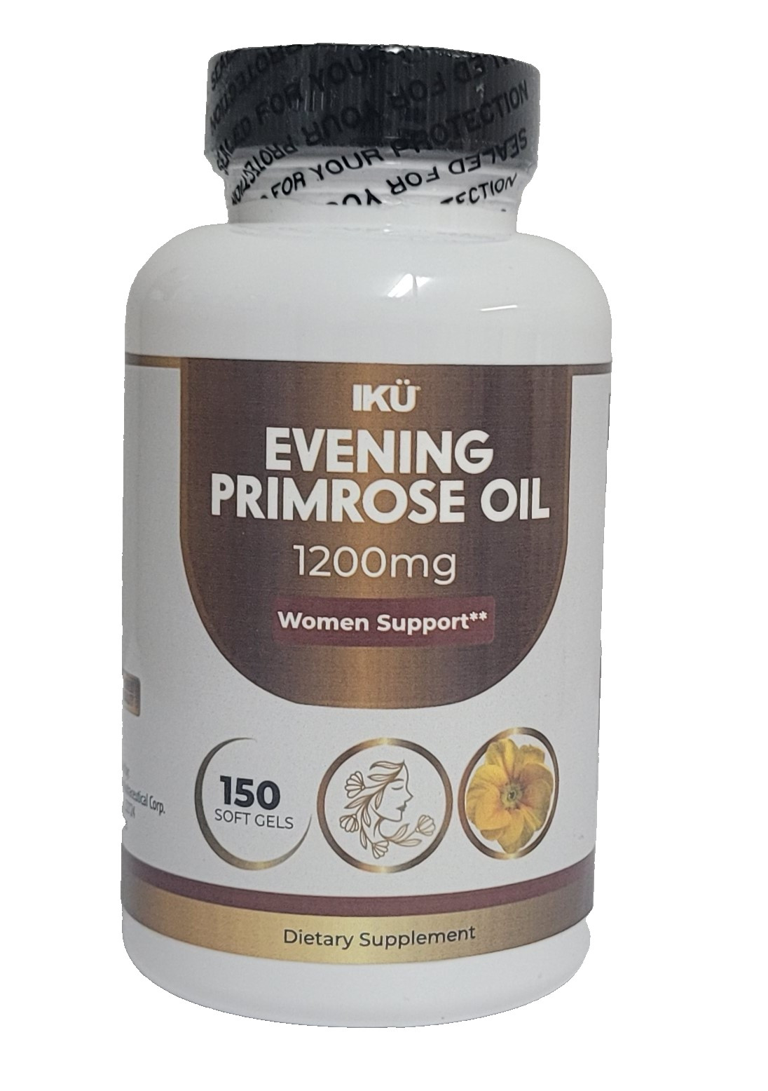 Evening Primrose Oil - 150 Soft gels- promotes Women's Health  Support*