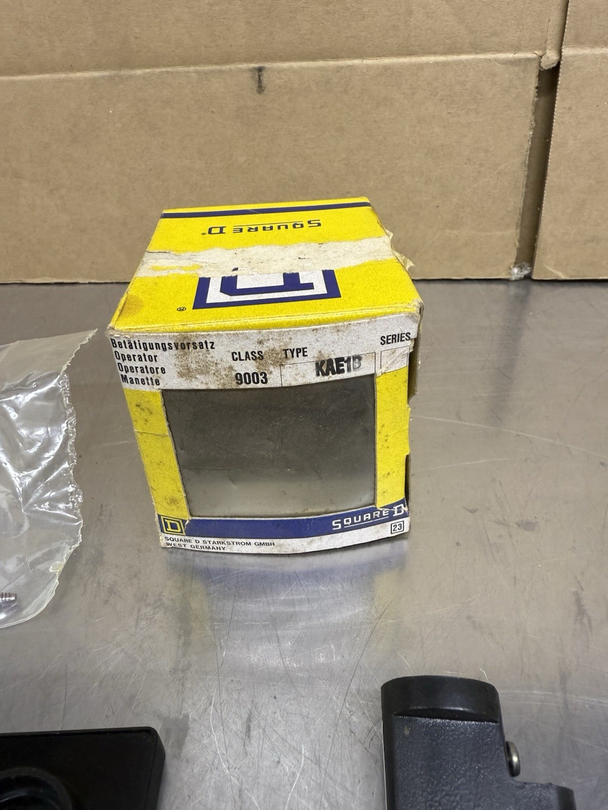 Square D Class 9003 Type KAE1B Selector Switch Operator 9003KAE1B
