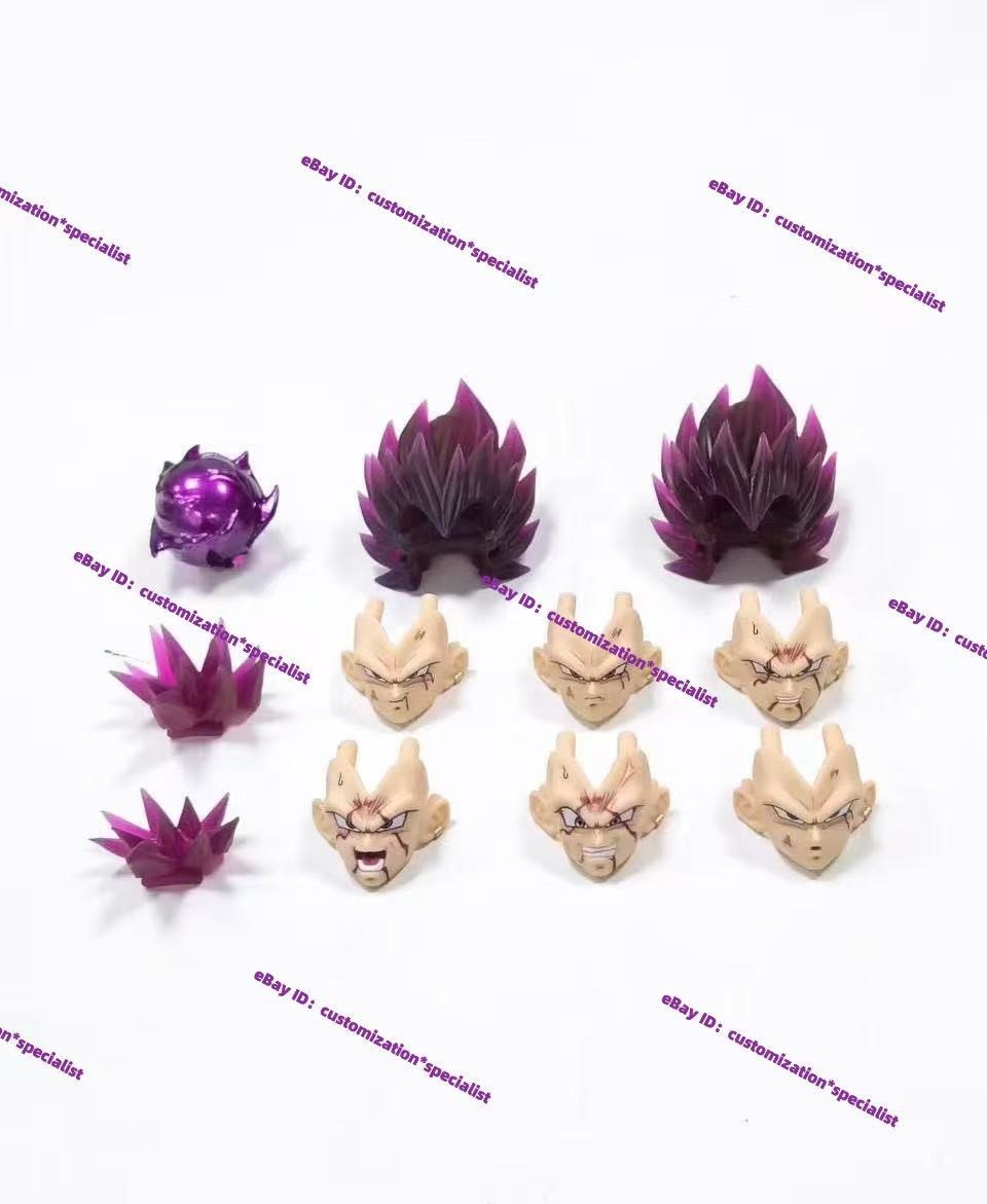 AIR&OQ custom UE Vegeta 1/12 shf Ultra Ego Vegeta Head sculpture kit AIR&OQ 001