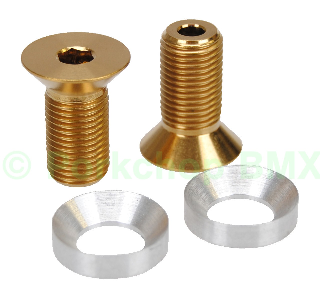 M12 X 1.25 X 25mm HOLLOW bicycle BMX crank bolts fits Profile 19mm GDH spindle