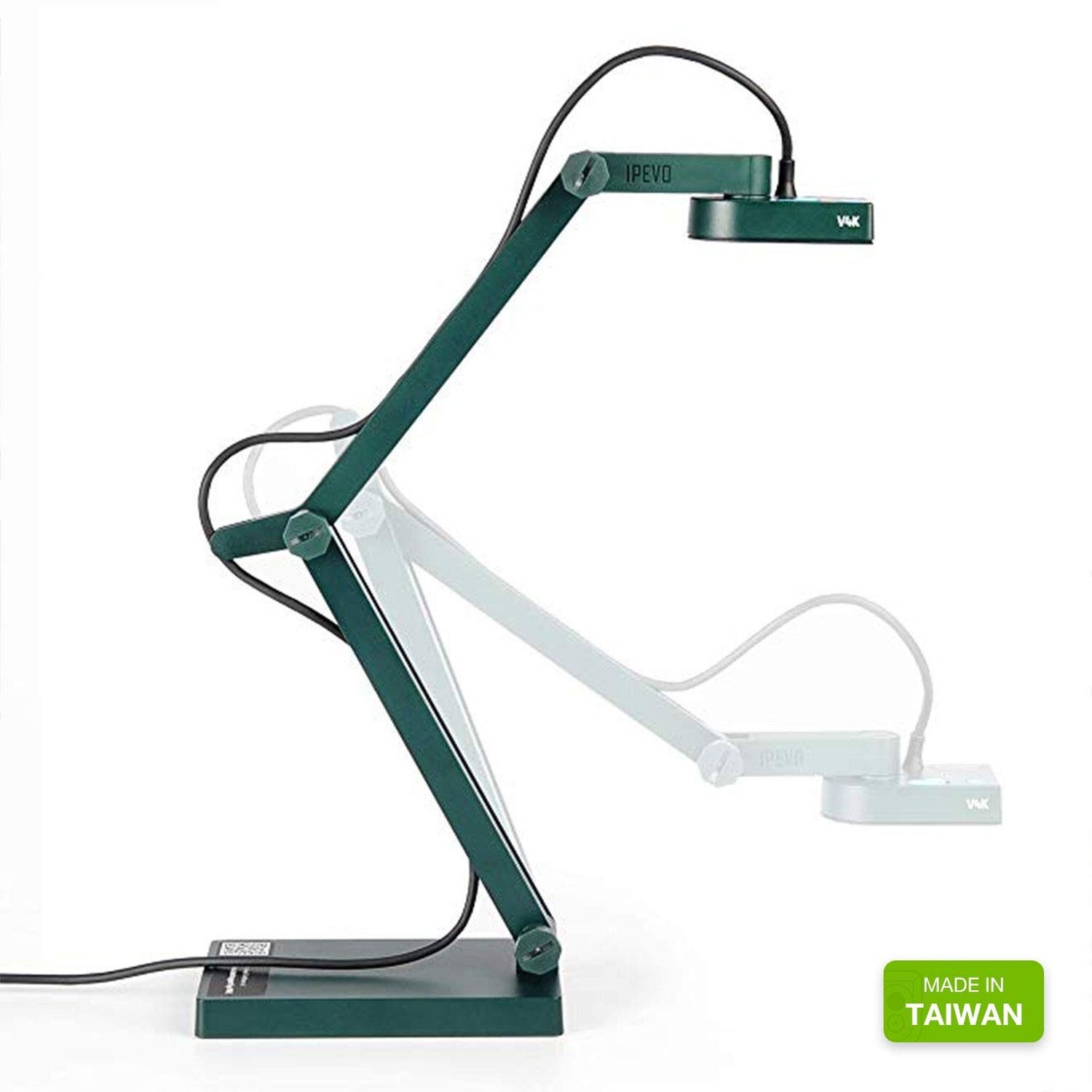 IPEVO V4K Ultra High Definition 8MP USB Document Camera — Mac OS, Windows, Ch...