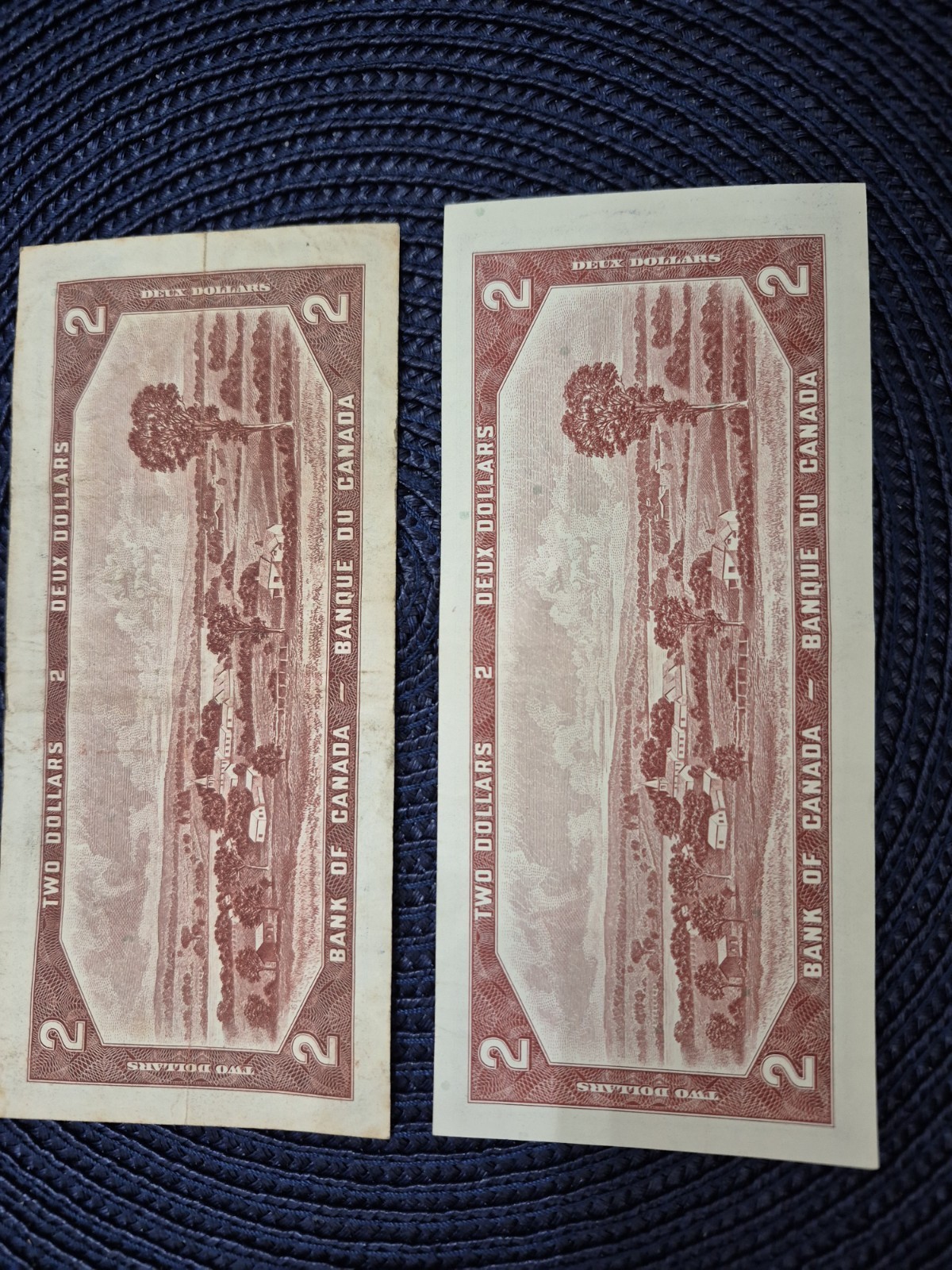 1954 Canadian 2 Dollar Banknote