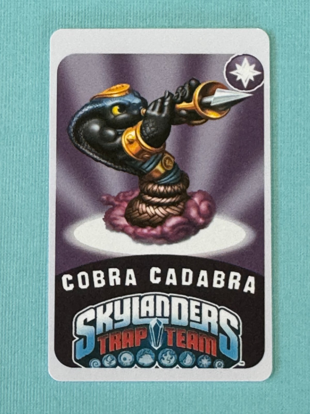 Skylanders Trap Team Cobra Cadabra NFC Card