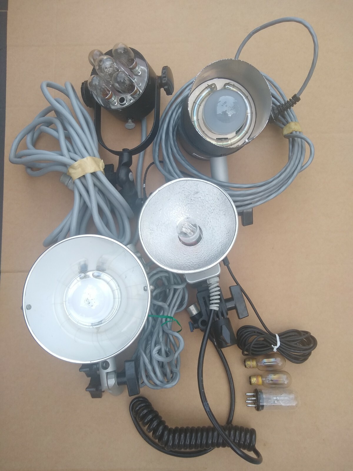 Norman Enterprises Vintage Photography Lights Lightning Assorted Lot