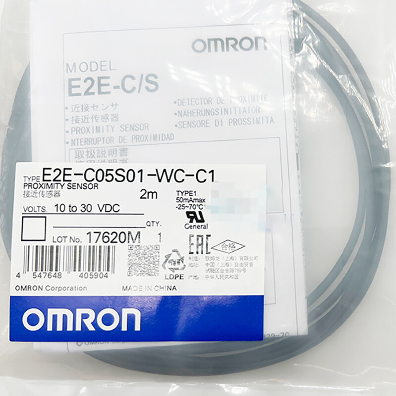 New for OMRON E2E-C05S01-WC-C1 Proximity Sensor E2EC05S01WCC1