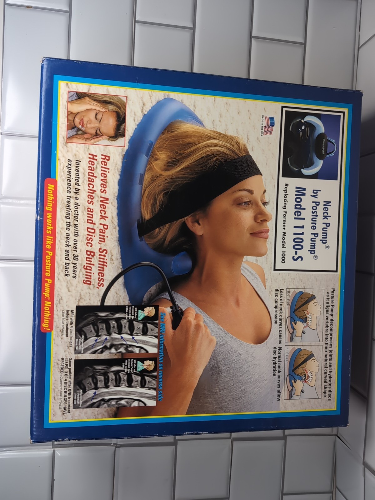 Posture Pump 1100-S Single Neck Air Cell Disc Hydrator