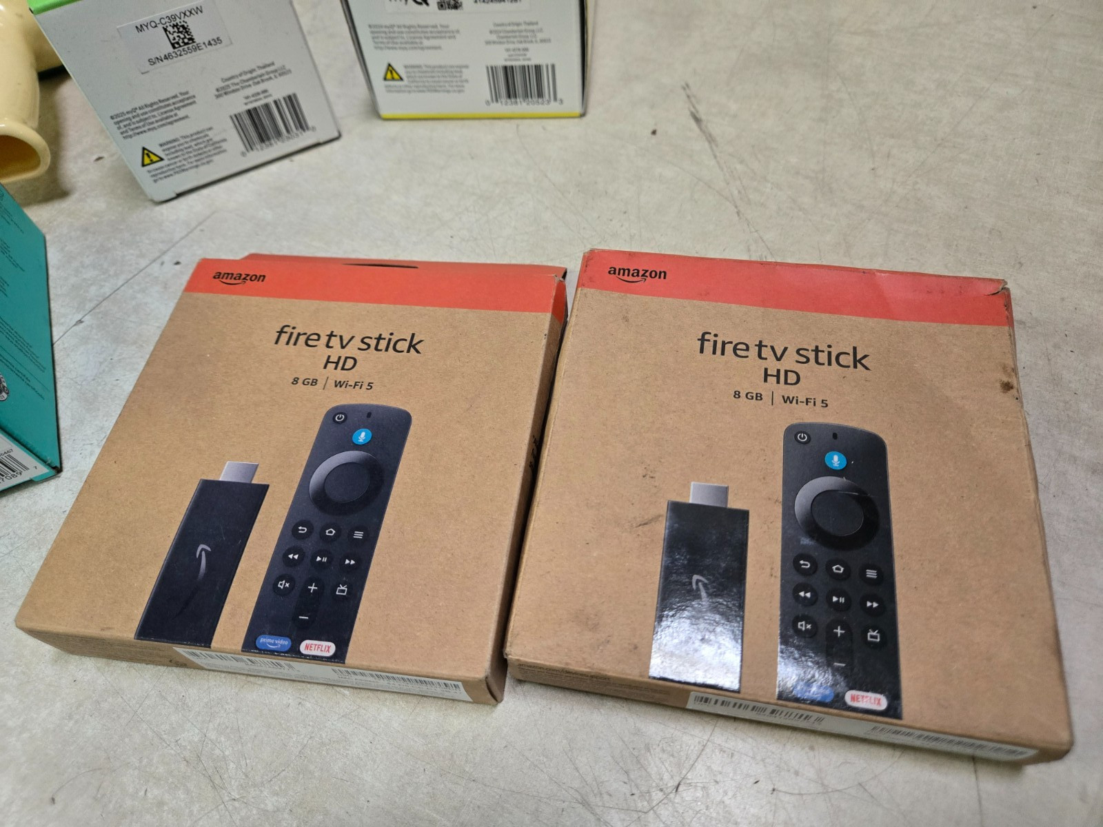 Lot of 2 Sealed Amazon Fire TV Stick HD Streaming Device, Wifi-5 8gb