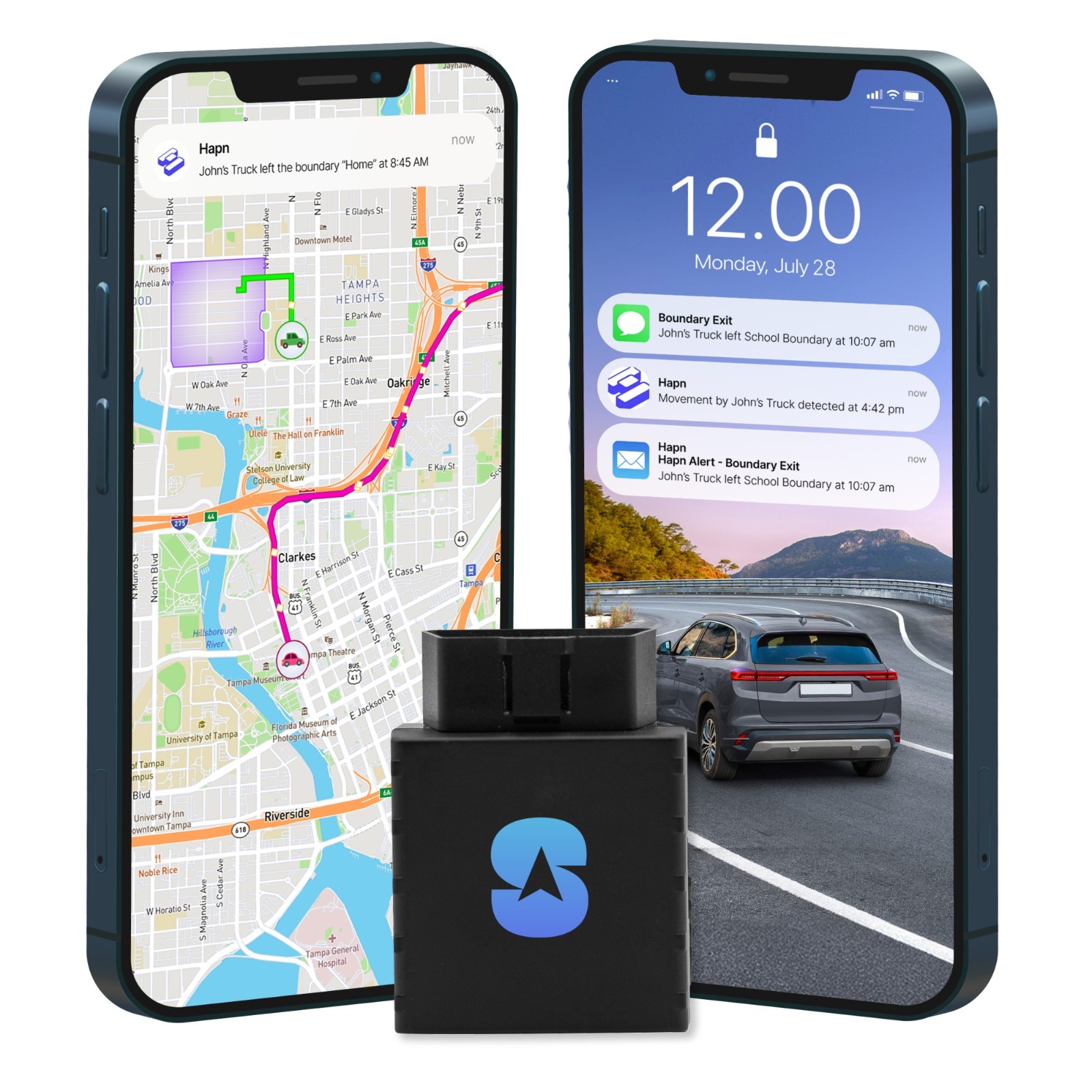 Spytec Anti-Theft Plug-in Car Vehicle OBD GPS Tracker | Real-Time Updates