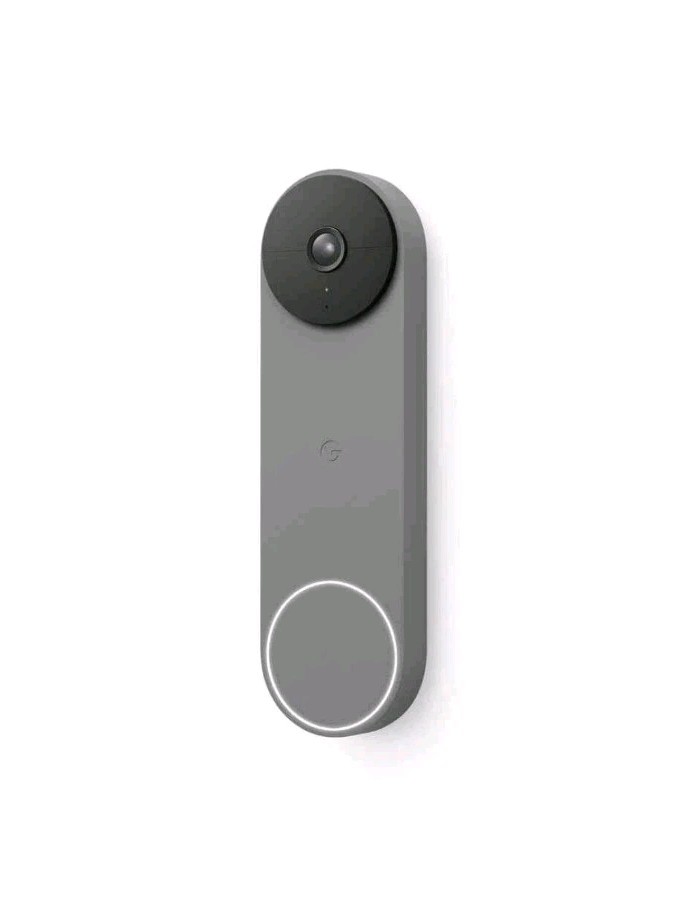 Google Nest Doorbell (Battery) Wireless Doorbell Video Camera Ash NEW/ SEALED