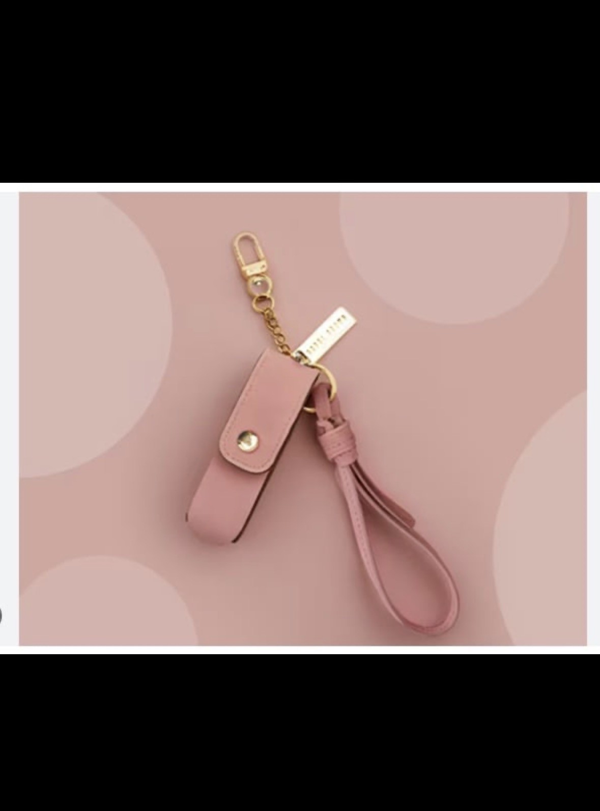 Bobbi Brown Lipstick Keychain Case