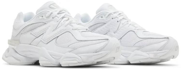 New Balance 9060 Triple White U9060NRJ mens sizing Fast Shipping