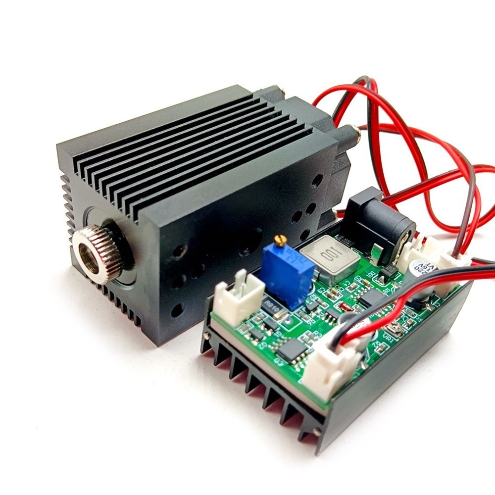 TTL Infrared 980nm 500mW Focusable IR Dot Long-time Laser Module Work 12V Driver