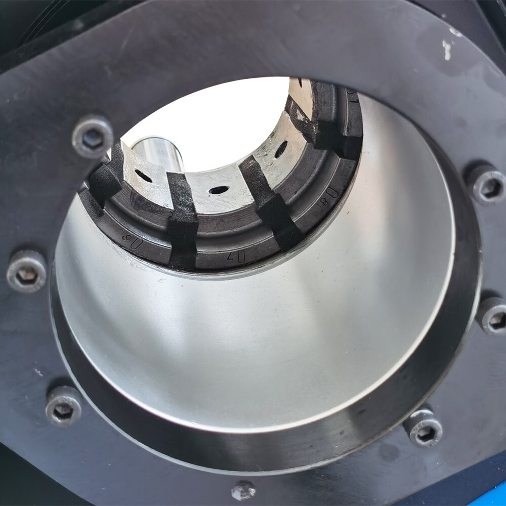 Pipe Reducing Machine 0.55-2.72"Circular Tube Shrinking Machine Hose Clamping