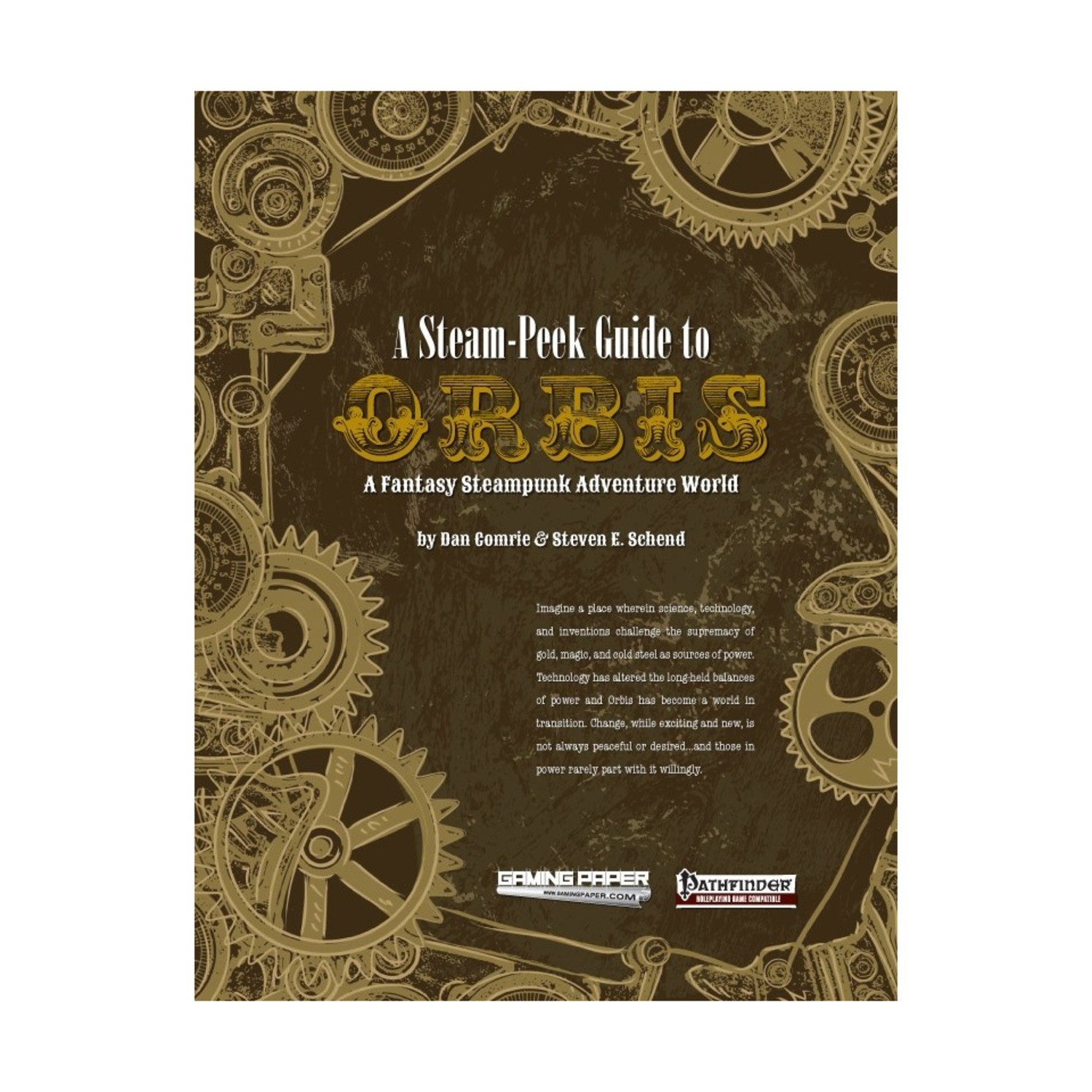 Gaming Paper Pathfinder Steam-Peek Guide to Orbis VG+