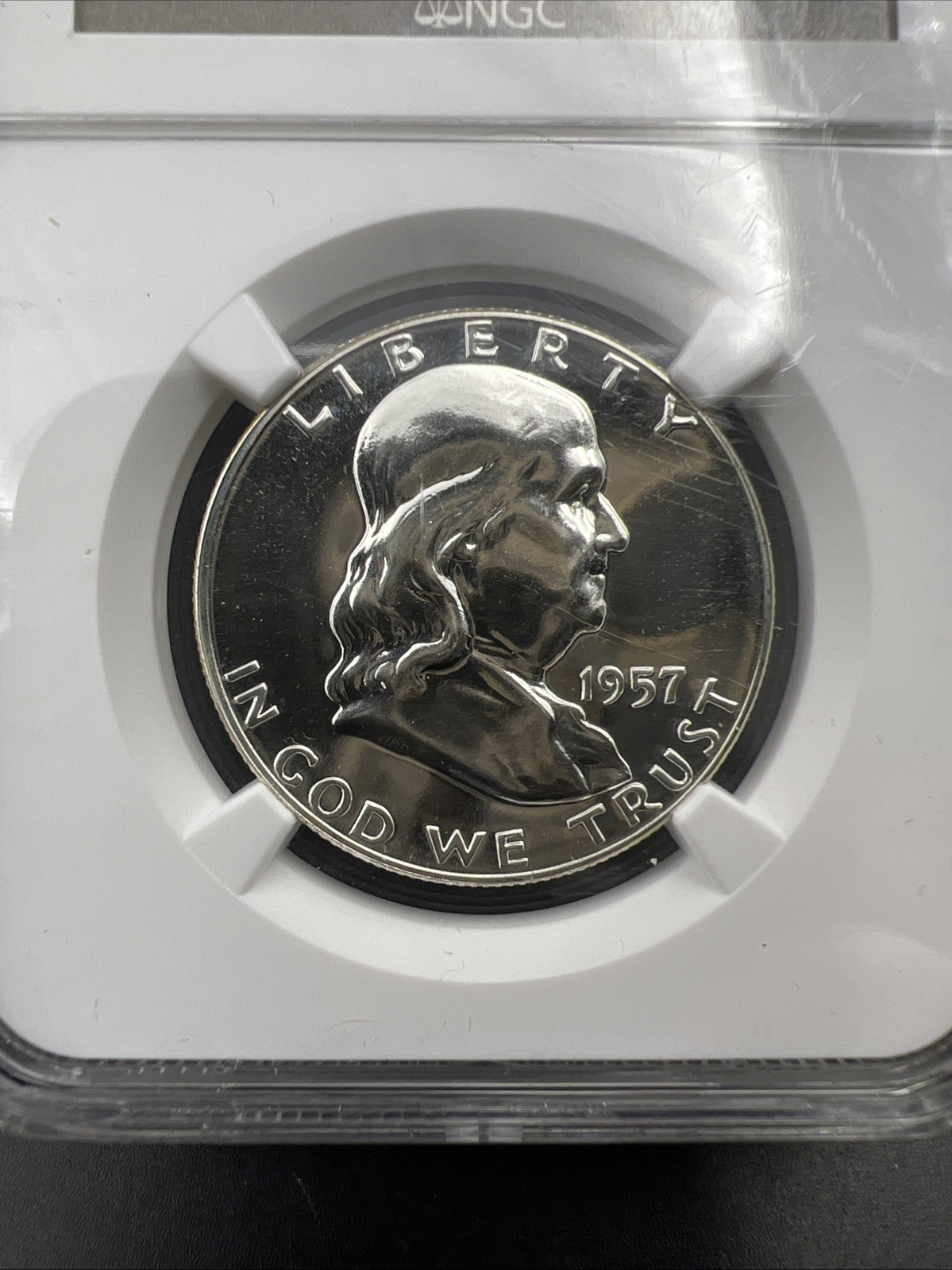 1957 Franklin Silver Half Dollar Coin PF67 NGC Gem Proof Certified
