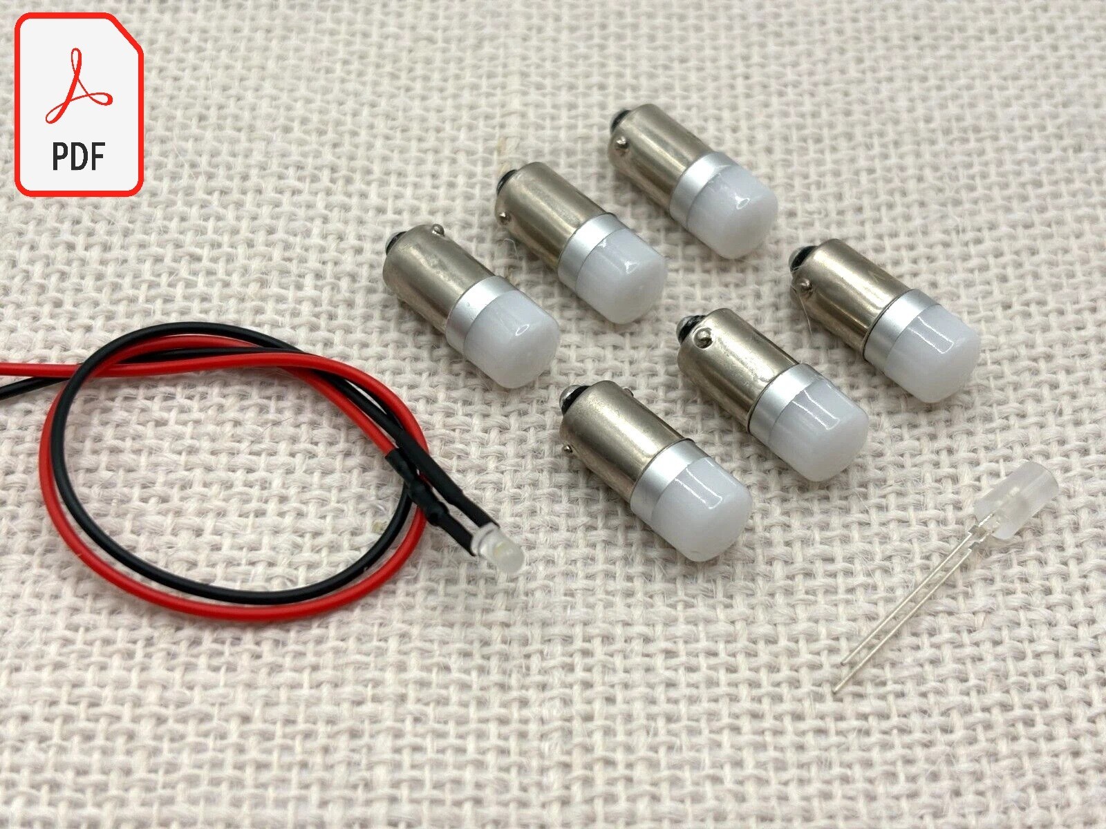 TECHNICS SA-500 SA-600 LED lamps lights bulbs upgrade kit INSTRUCTIONS