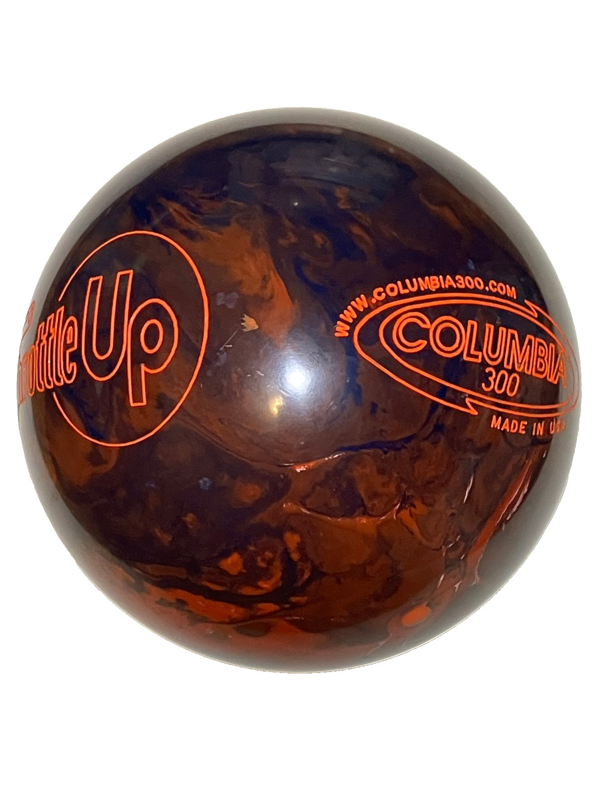 Columbia 300 Throttle Up Bowling ball Brand NEW Rare Undrilled Bulk packaged