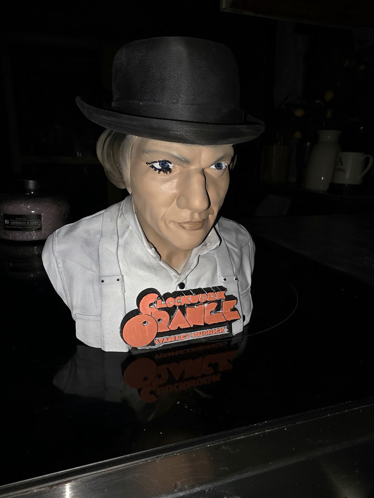 Stanley Kubricks Clockwork Orange Alex Bust Cult Classic Memorabilia Figurine