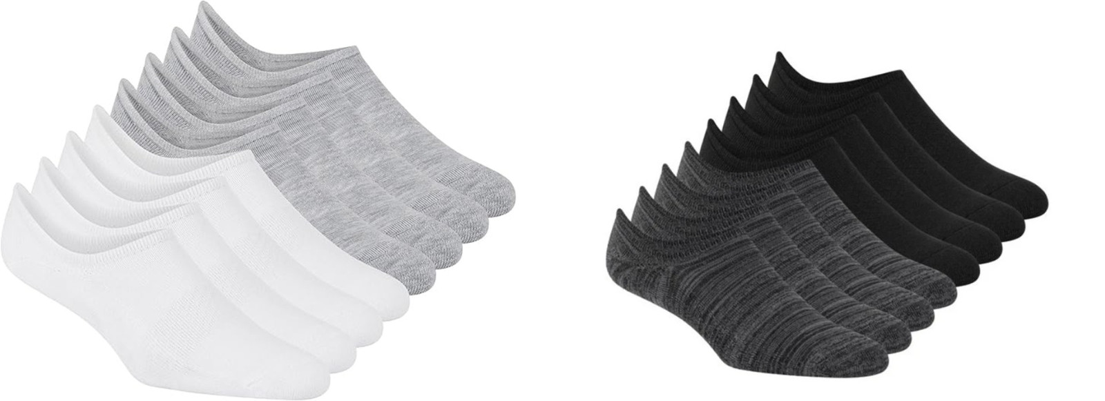 Skechers Men's Sport Ped No Show Sock  3 or 6 or 8-pair