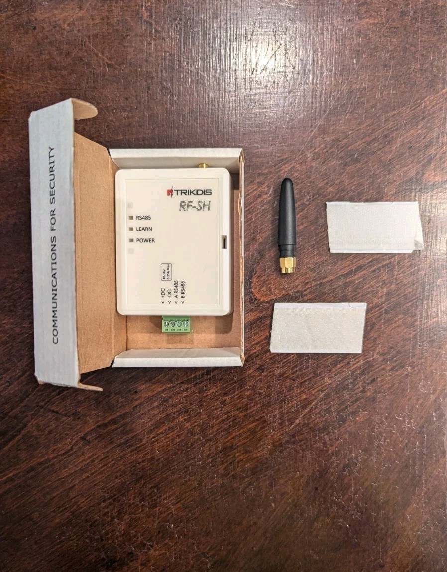 Trikdis Wireless Equipment Receiver RF-SH - New