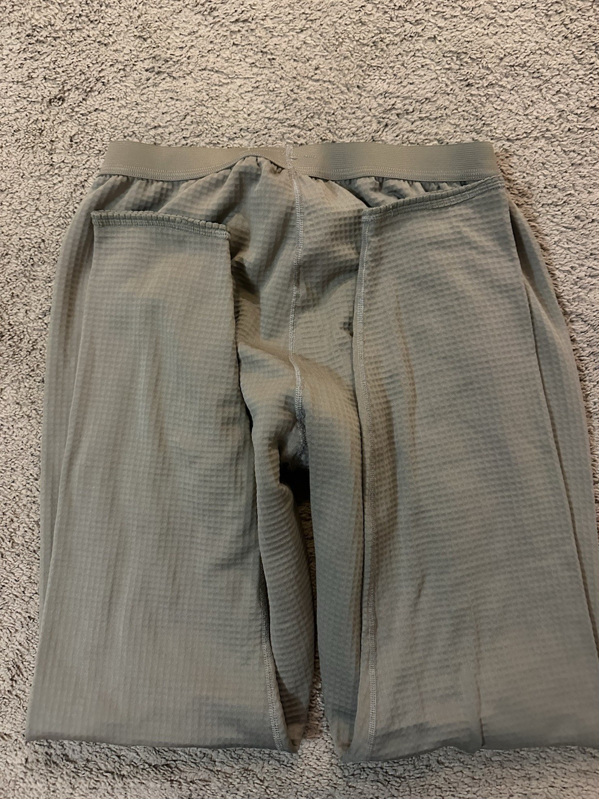 Military Gen III Polartec Grid Base Pants Coyote Brown Size Large Long Mid-Wt