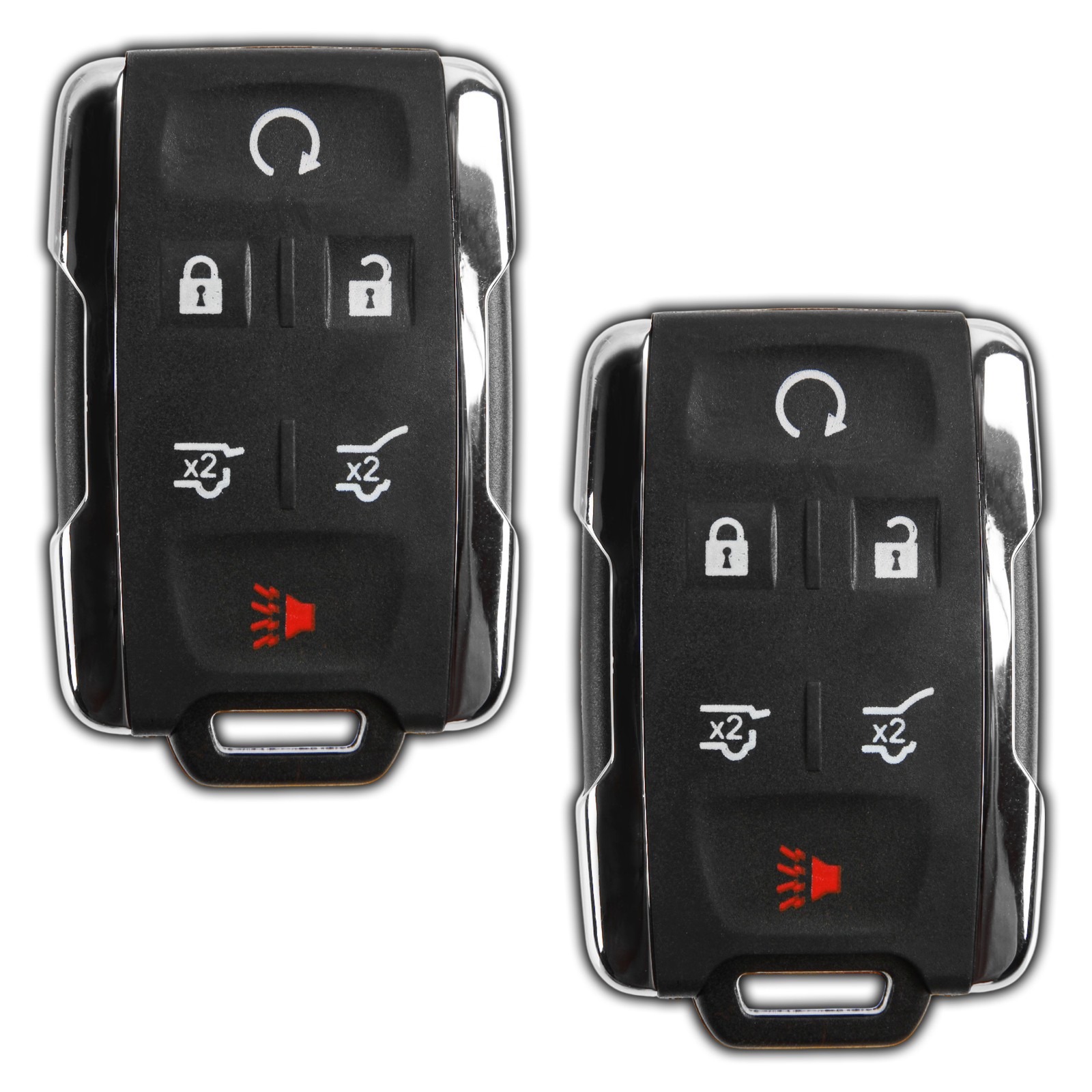 2 For 14 2015 2016 2017 2018 Chevrolet Suburban Tahoe GMC Yukon Remote Key Fob