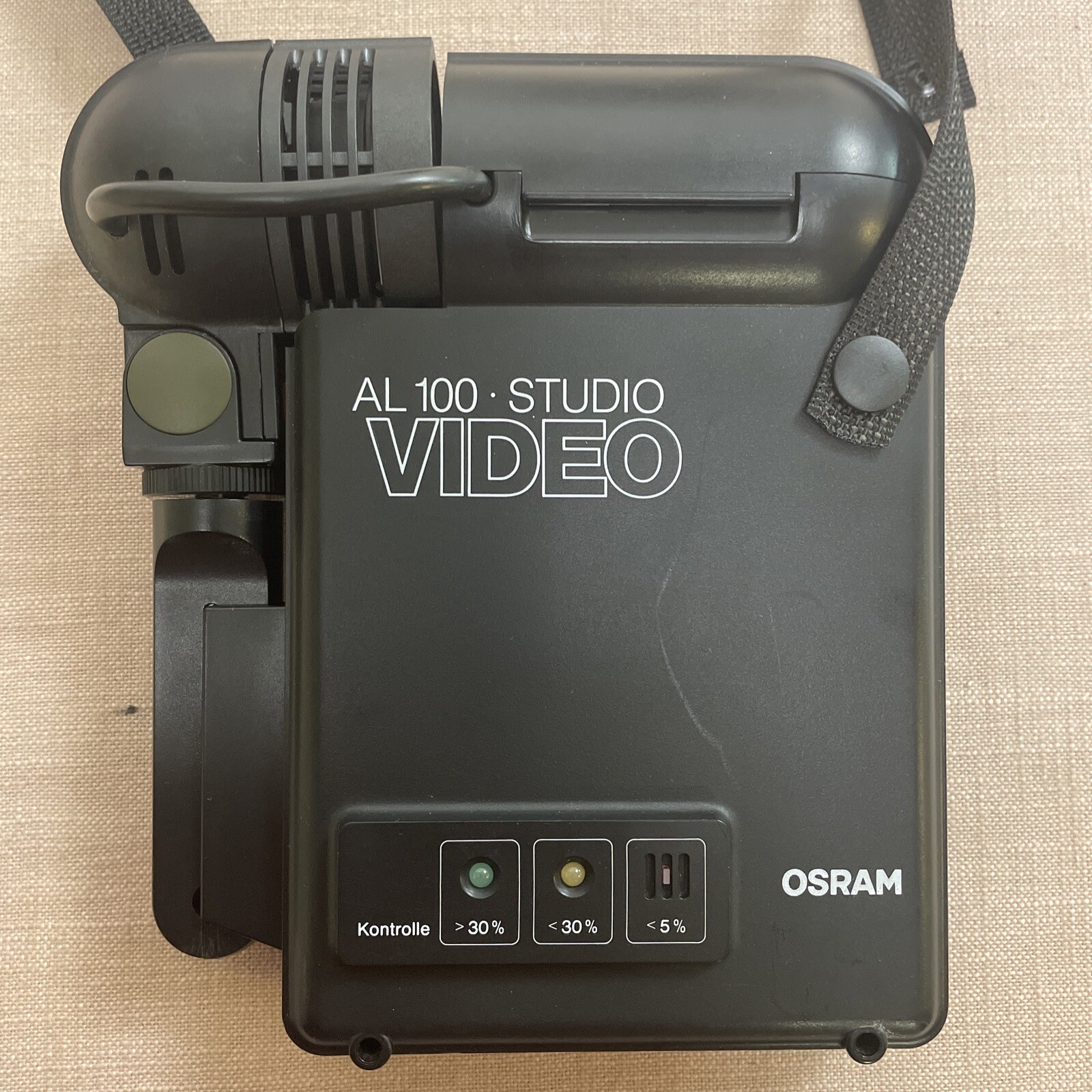 Nice Vintage OSRAM AL100 STUDIO VIDEO Light! ***Made In Austria!***