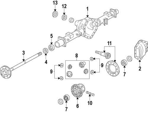 Genuine GM 2012-2019 Chevrolet GMC LT Inner Differential Pinion Bearing 22752010