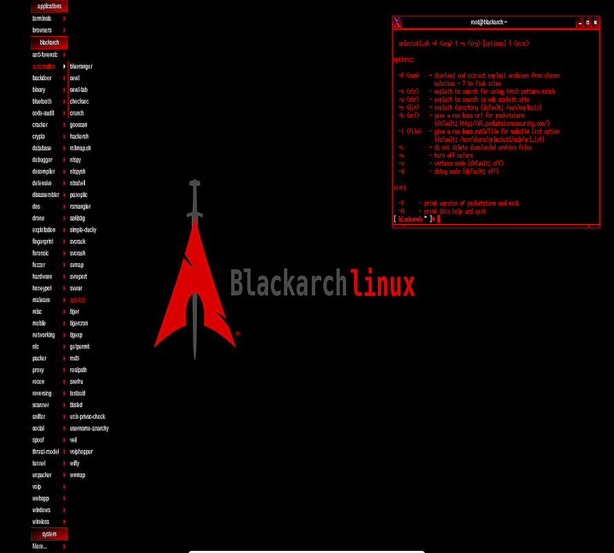 BLACKARCH LIVE USB - PRO HACKING OPERATING SYSTEM - 2500+ TOOLS HACK ANY PC SECU
