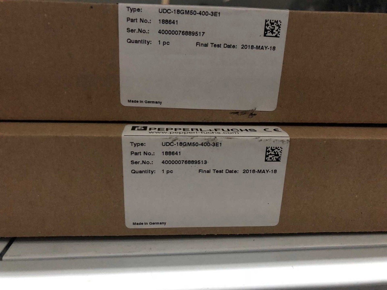 Pepperl-Fuchs  IN  NEW  BOX   UDC-18GM50-400-3E1  ALL NEW