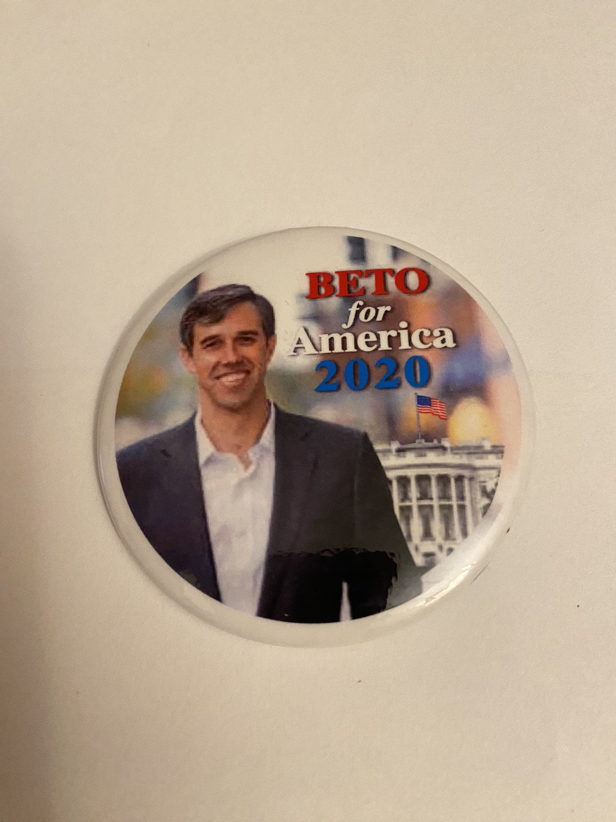 Beto For America 2020 Pin Back Button P138