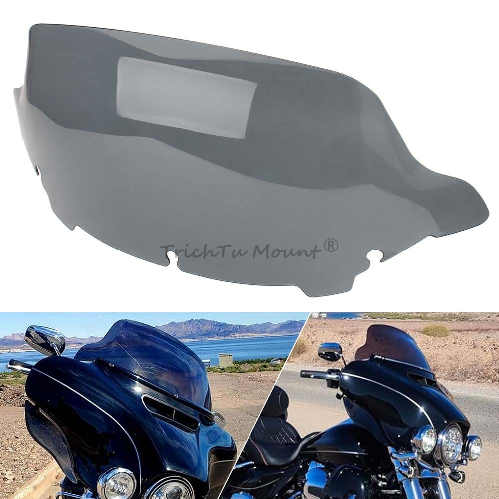 10.5 Inch Windshield Windscreen Fit Harley Electra Street Glide Ultra Limited