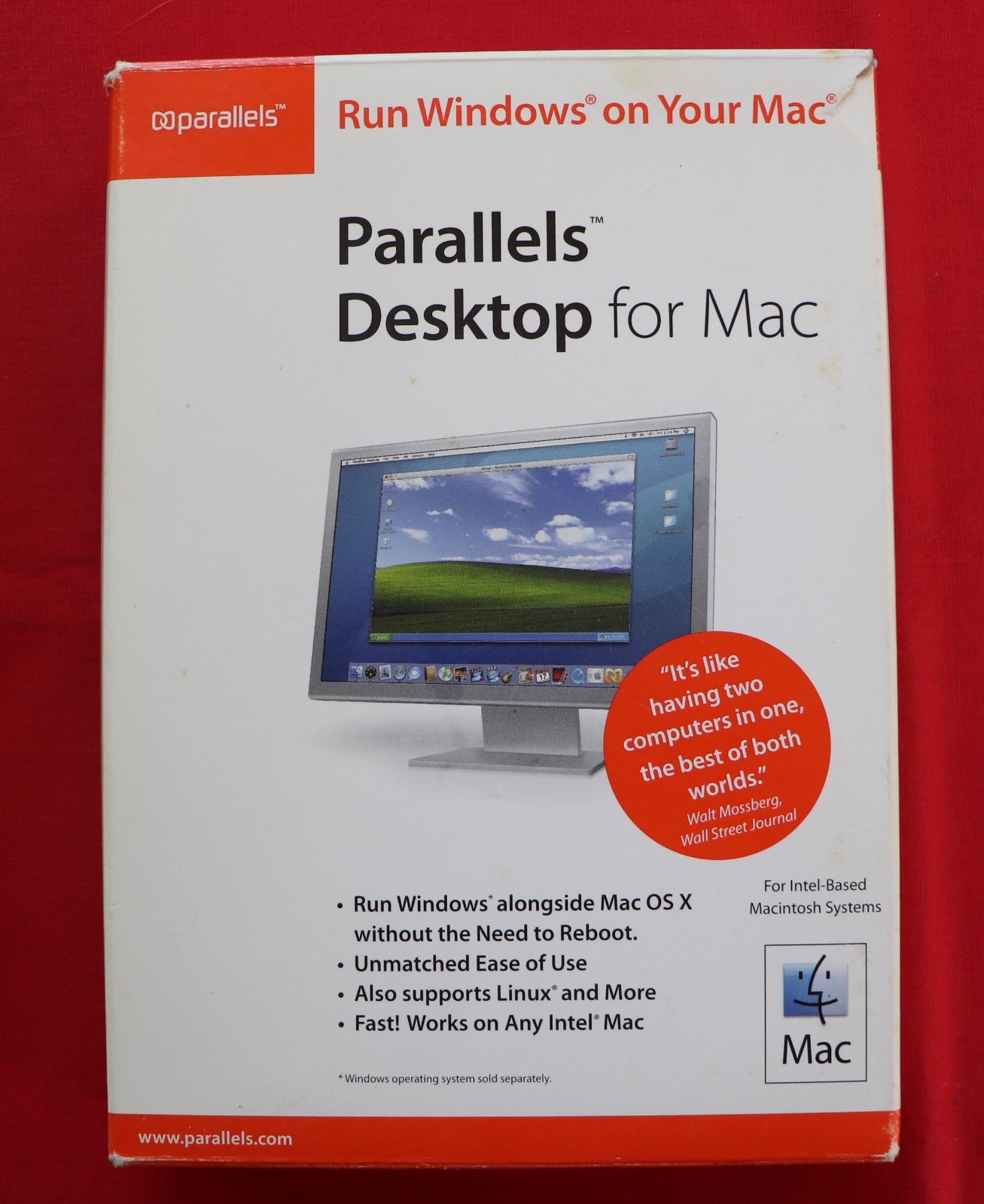 PARALLELS DESKTOP FOR INTEL MAC, RUN WINDOWS ALONGSIDE MAC OS X